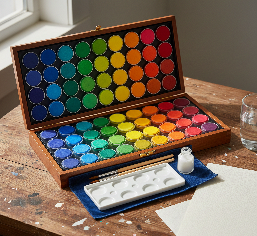 Premium Akvarellsett